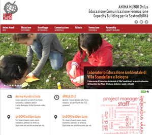 Animamundi.it Realizzazione sito web - Educazione Comunicazione Formazione Capacity Building per la Sostenibilità 