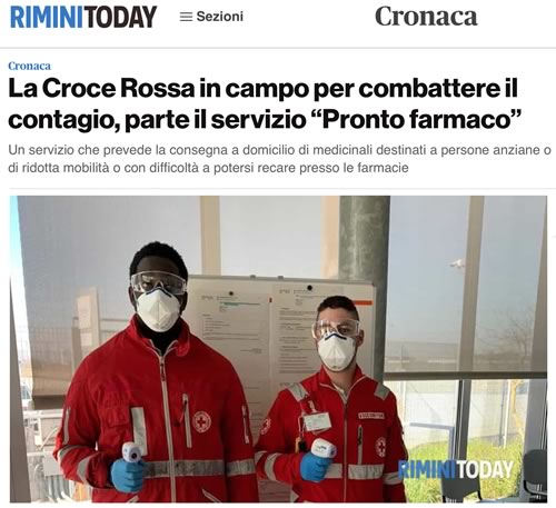 Pronto Farmaco_La Croce Rossa in campo per combattere il contagio